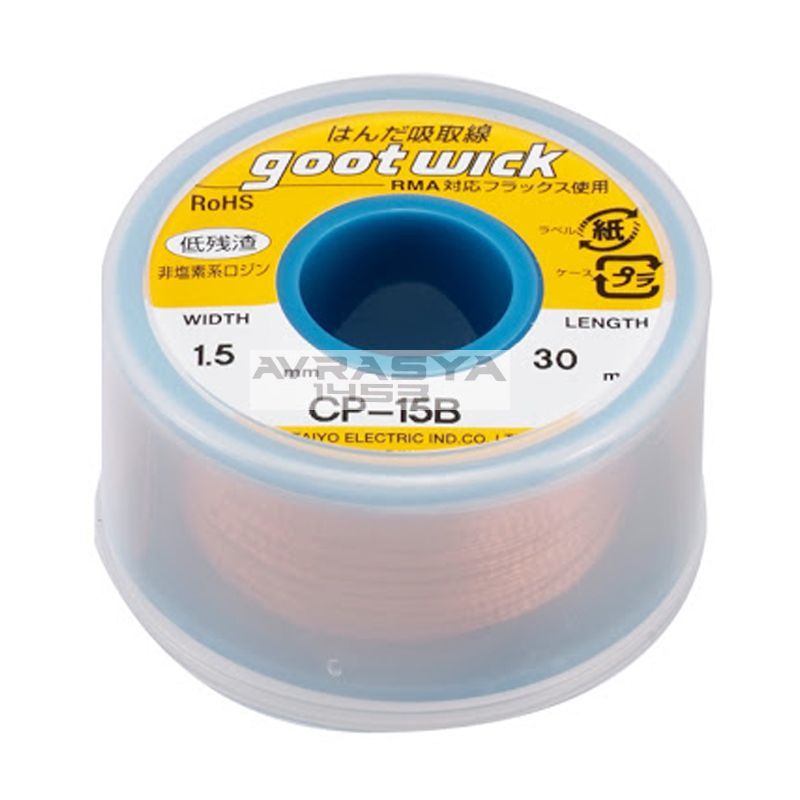 Goot Wick Cp-15B 30M Lehim Emme Teli