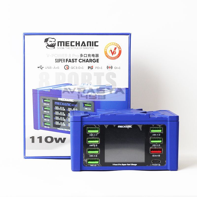 Mechanic V-Power 8 Pro Port Usb Tester