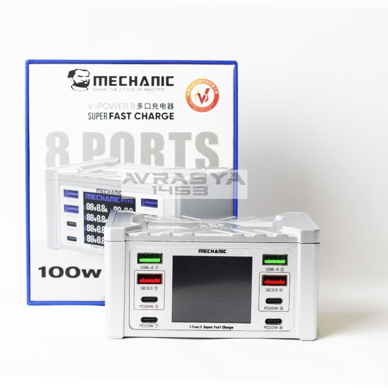 Mechanic V-Power 8 Port Usb Tester